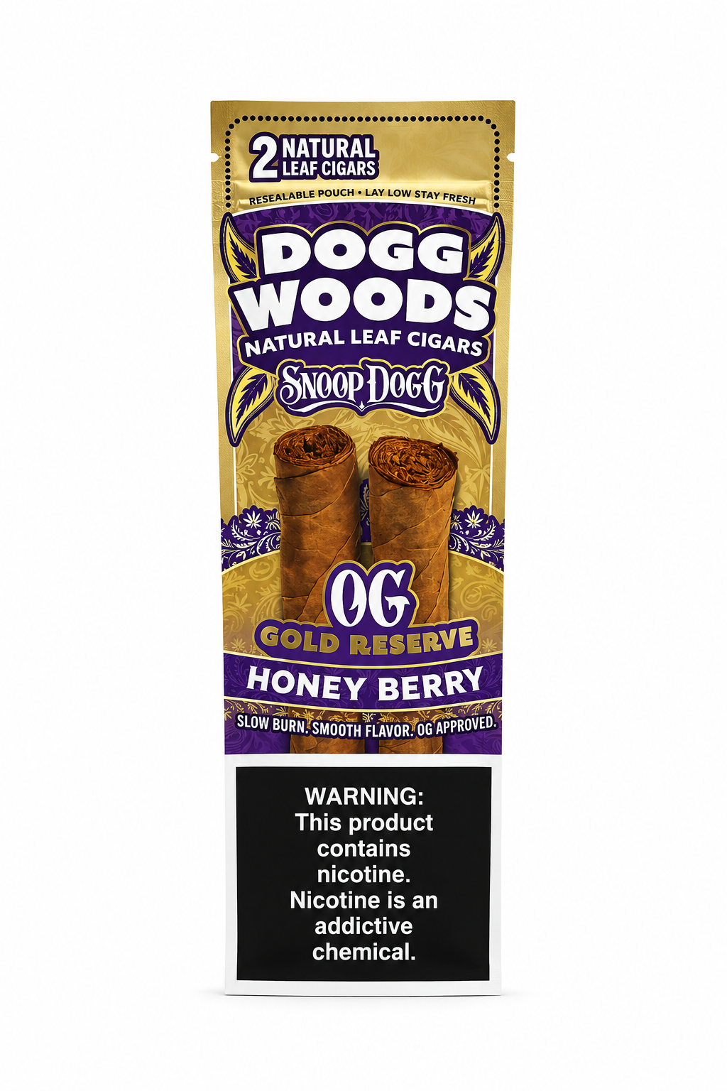 Dogg Wood Honey Berry 2pk