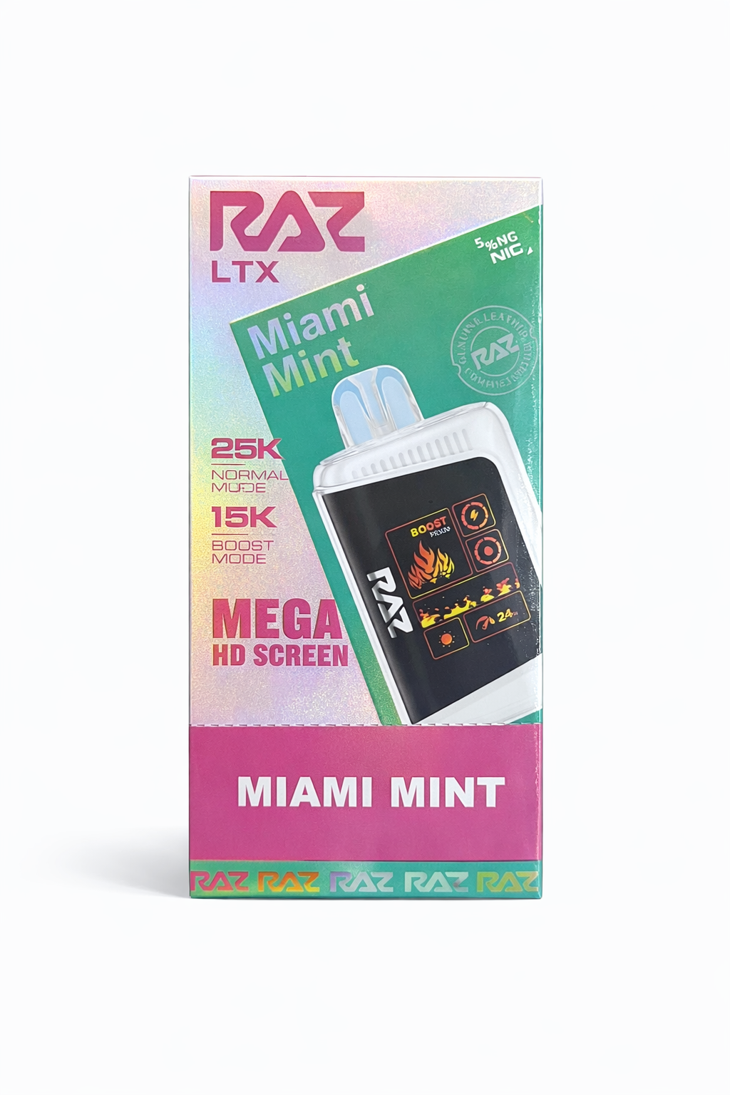Raz 25K Miami Mint