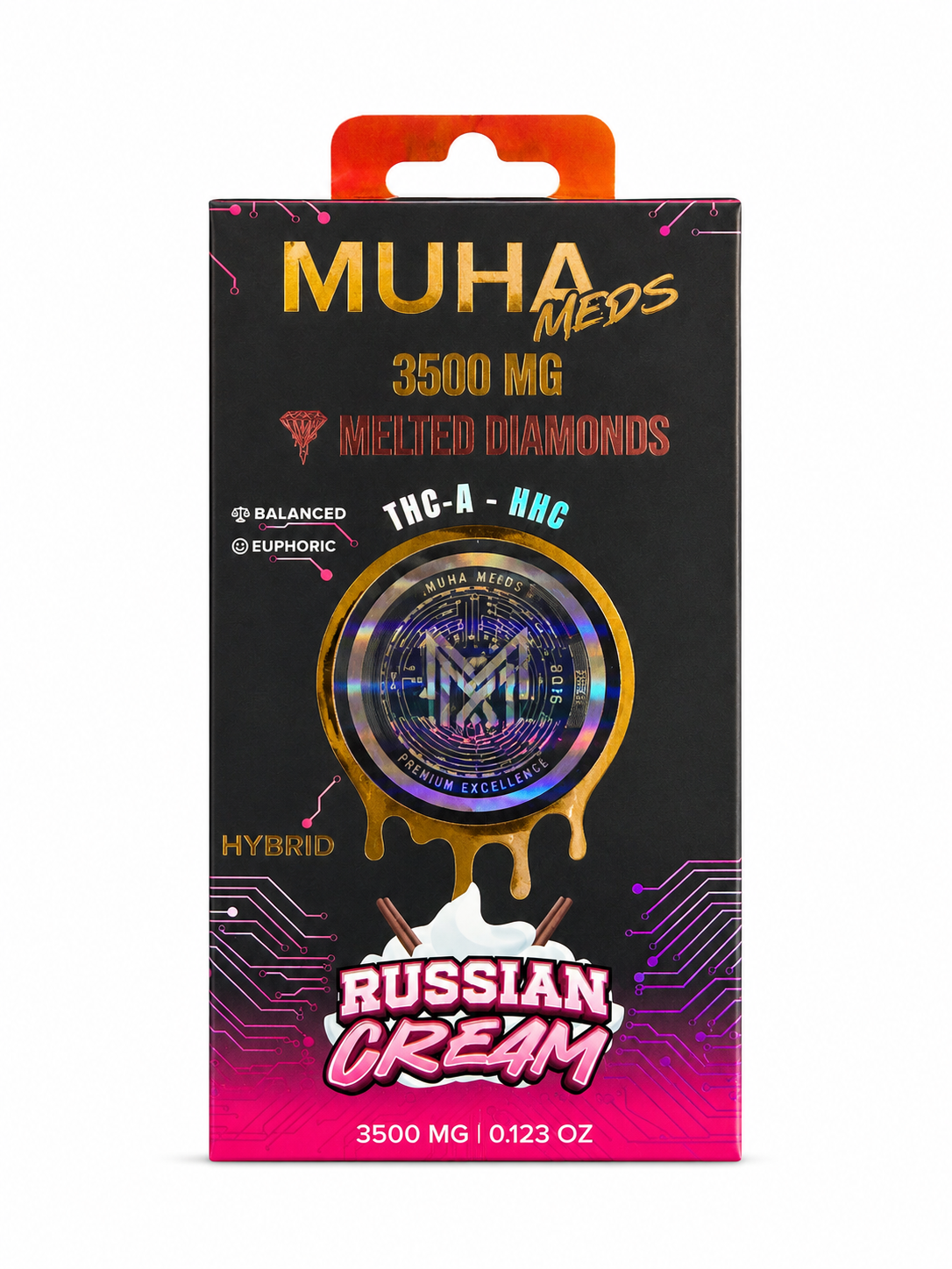 Muha Meds Russian Cream Hybrid 3.5G Disposable