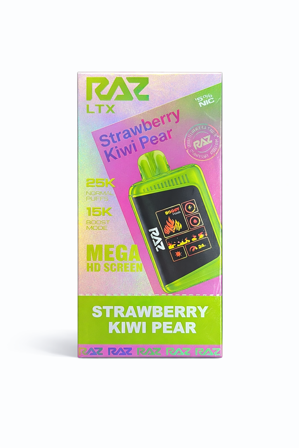 Raz 25K Strawberry Kiwi Pear