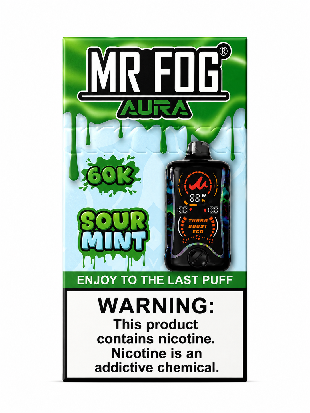 MR FOG AURA 60K Sour Mint