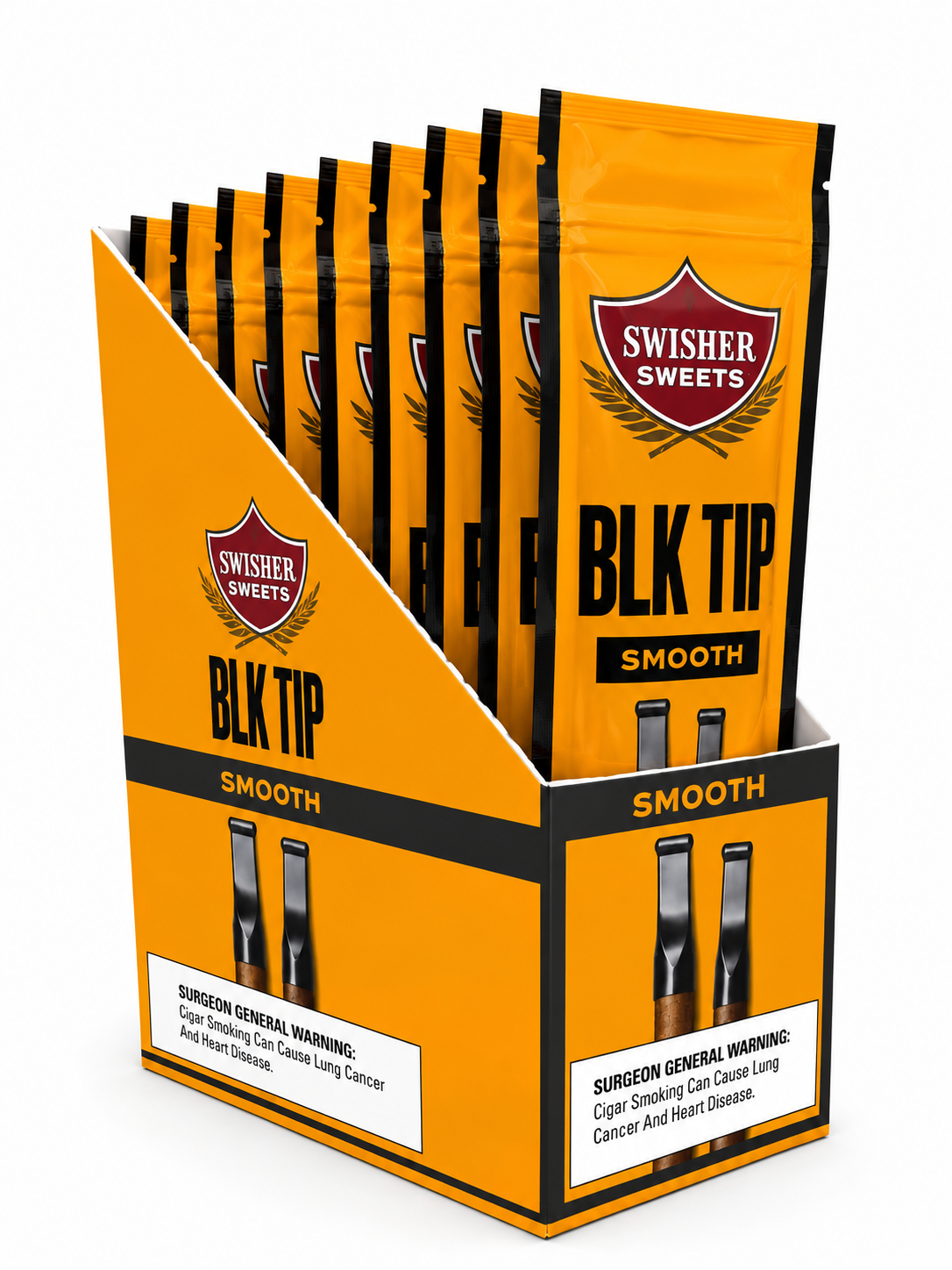 Swisher Sweet BLK Smooth 2PK Box of 15 Pack