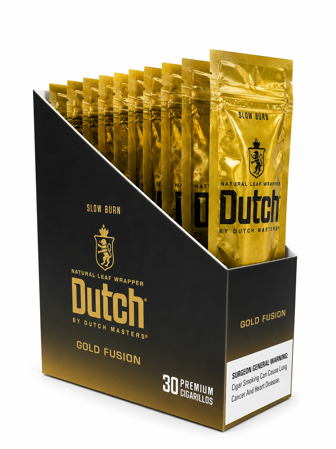 Dutch Cigar Gold Fusion 2PK Box of 15 Pack