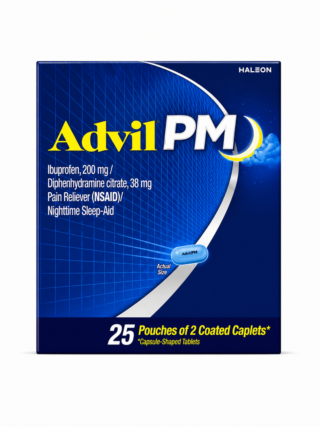 Aleve PM Pain Reliever & Nighttime Sleep Aid, 50CT