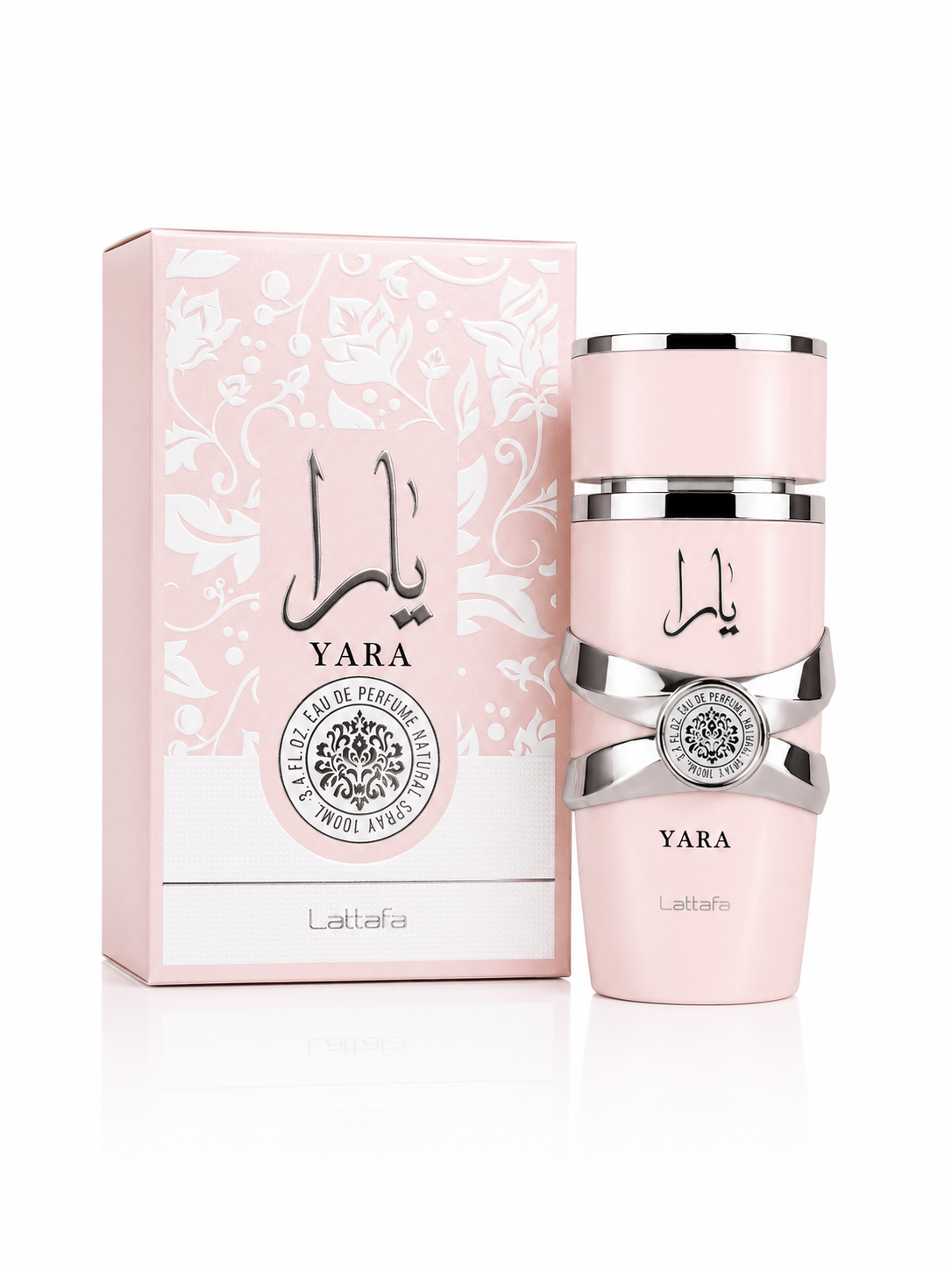 Lattafa Yara - Vanilla, Gourmand, Fruity, Floral - Eau de Perfume for Women, 3.40 Oz 100 ml