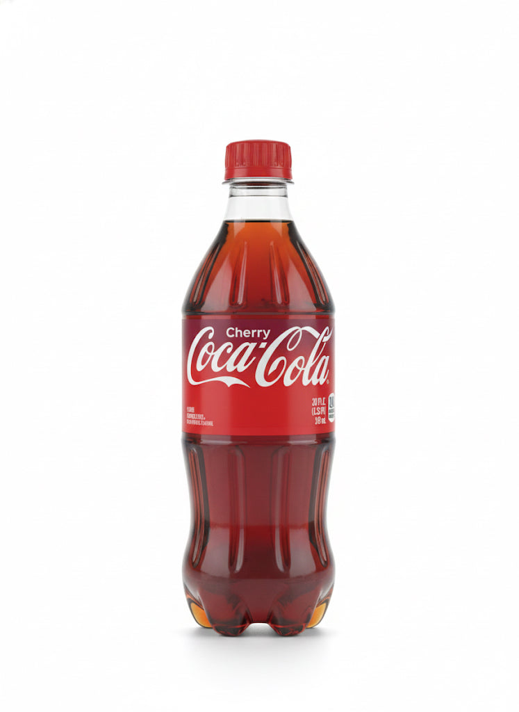 Coca-Cola Cherry Soda Pop, 16.9 fl oz