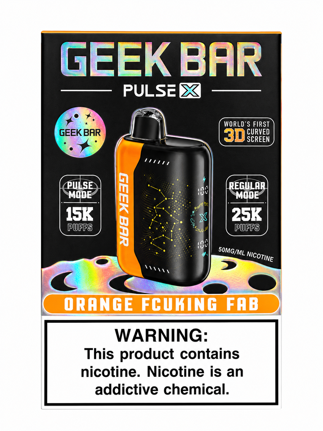 Geek Bar 25K Orange Fcuking Fab