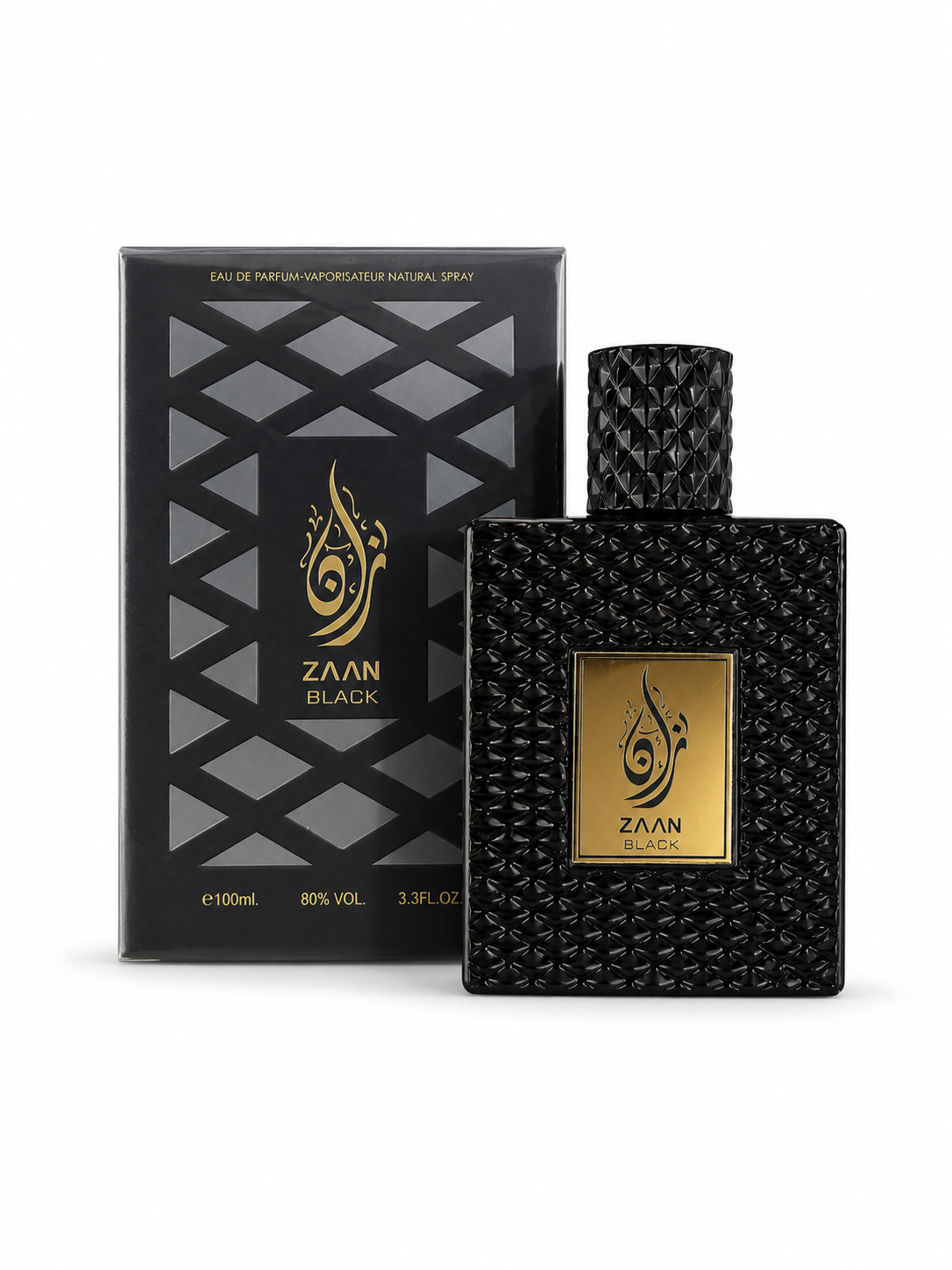 Zaan Black Eau De Parfum Spray 100ml (3.4 Oz) By Aura Fragrances