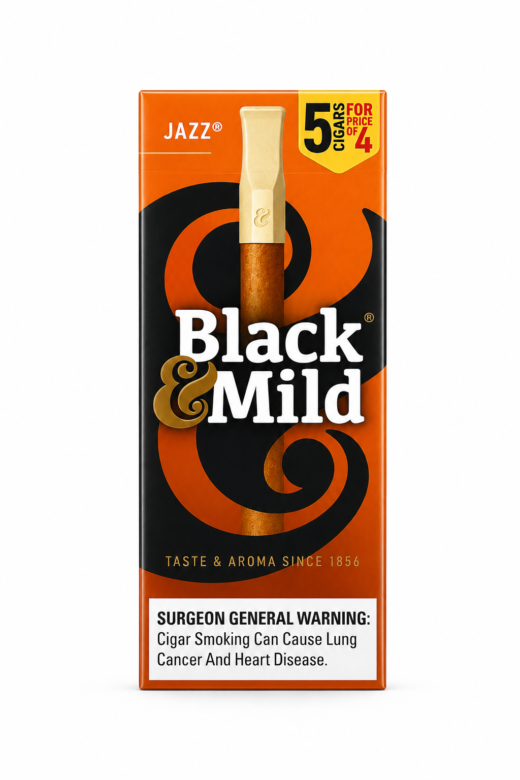 Black & Mild Plastic Tip Jazz 5Pk