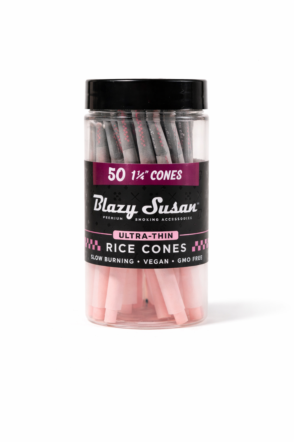 Blazy Susan Ultra Thin Rice Cones 50 1 1/4 Size Jar