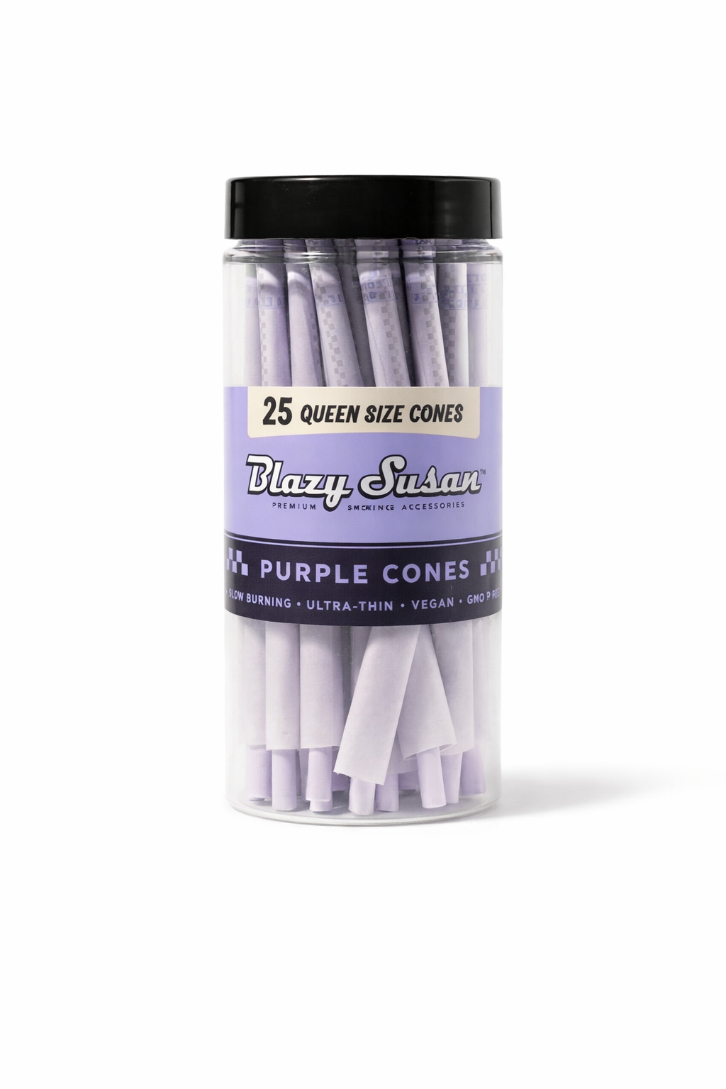 Blazy Susan Purple Cones 25 Queen  Size Jar