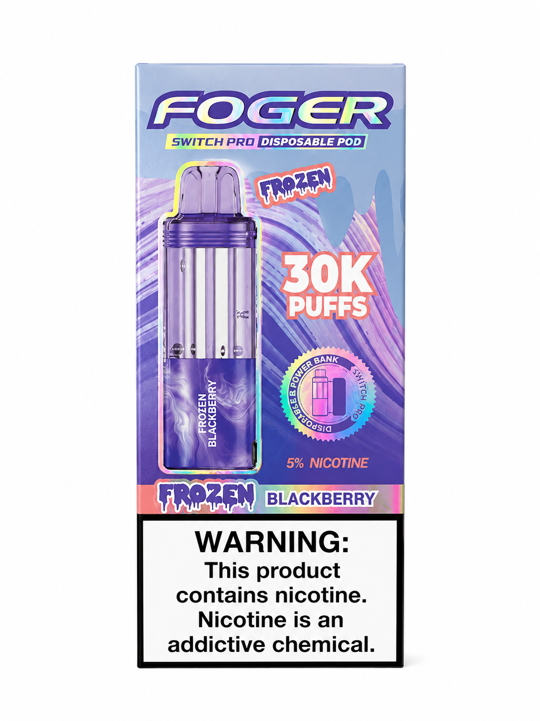 Foger Pod 30K Frozen Blackberry