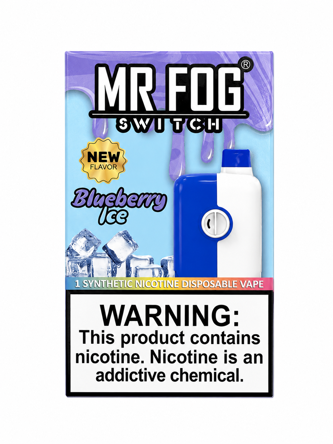 Mr Fog 5500 Blueberry Ice