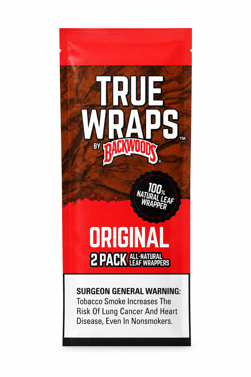 Backwoods True Wraps Original 2pk