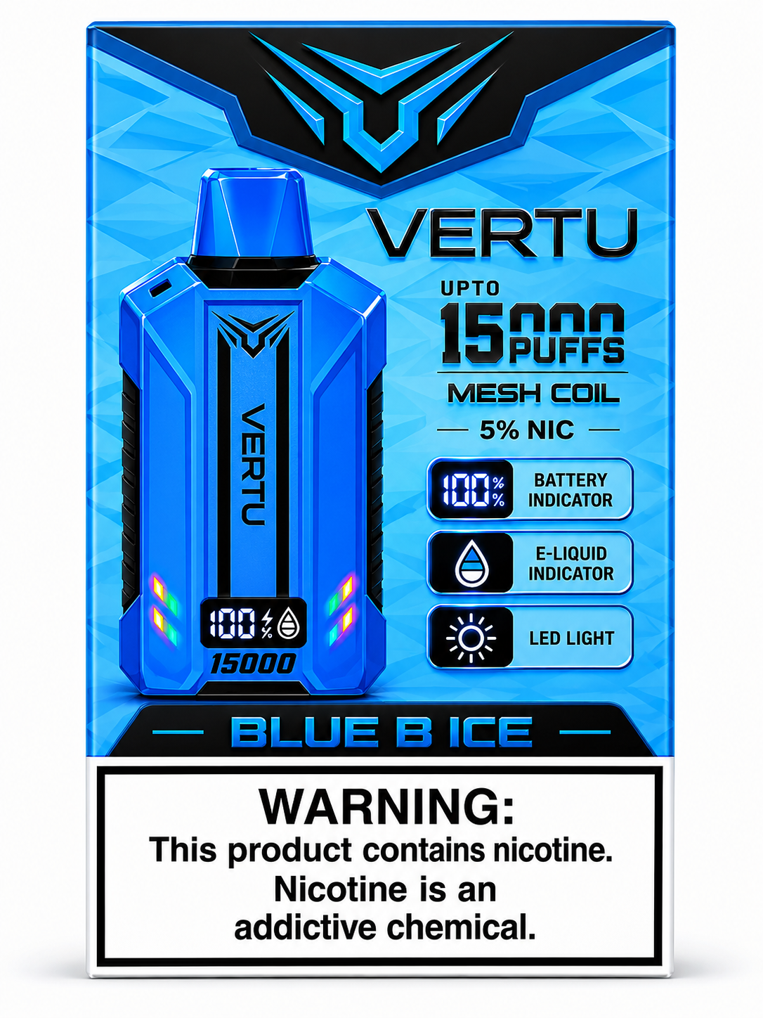 Vertu 15K Blue B Ice
