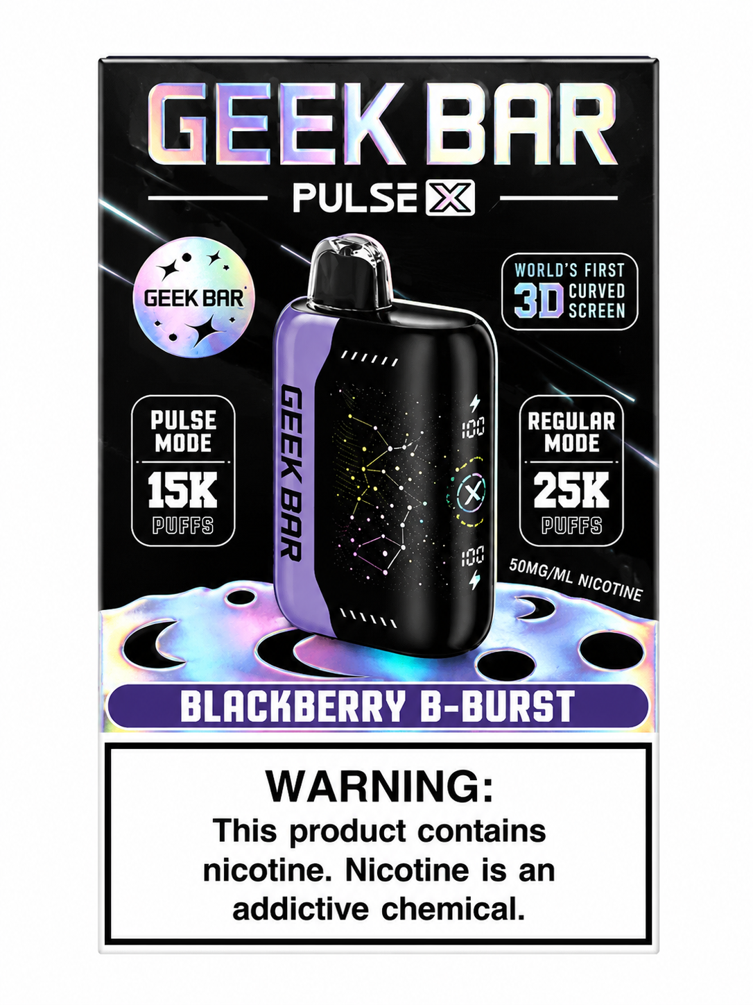 Geek Bar 25K Blackberry B-Burst