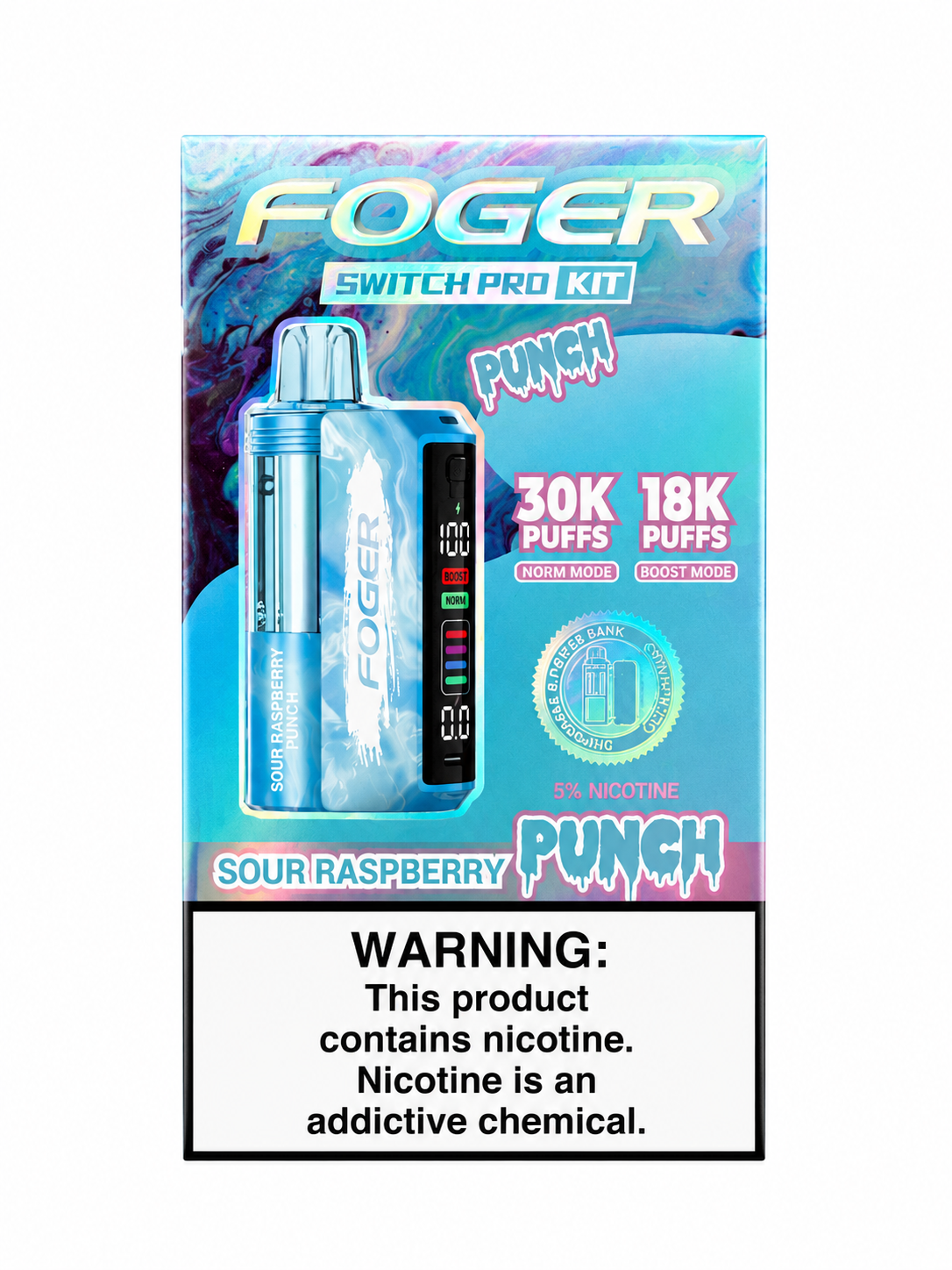 Foger Switch Pod 30K  Sour Raspberry Punch