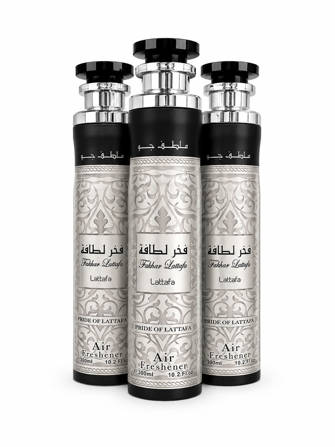 Lattafa Fakhar Lattafa Silver Air Freshener, 10.1Oz 300ml