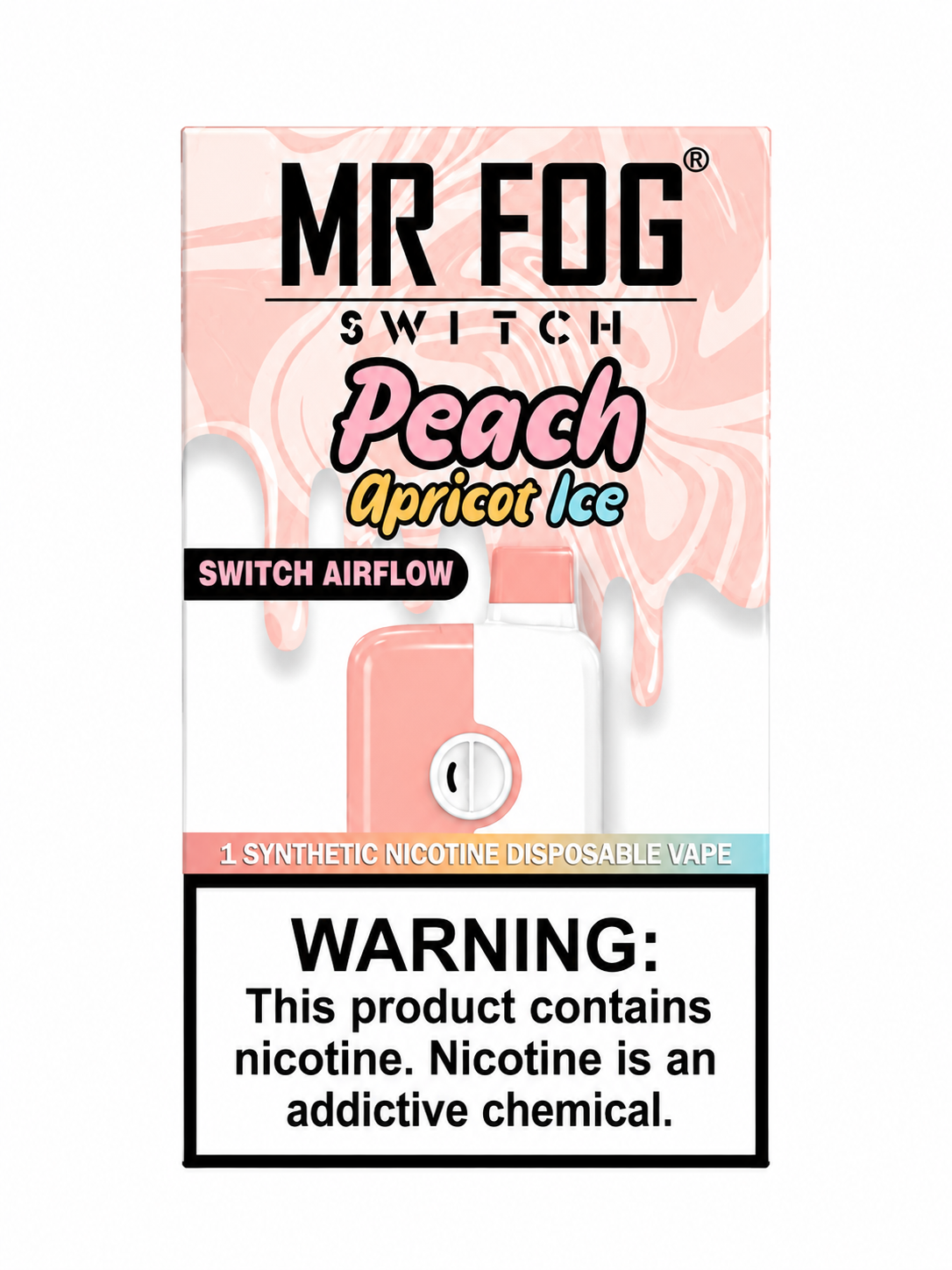 Mr Fog 5500 Peach Apricot Ice