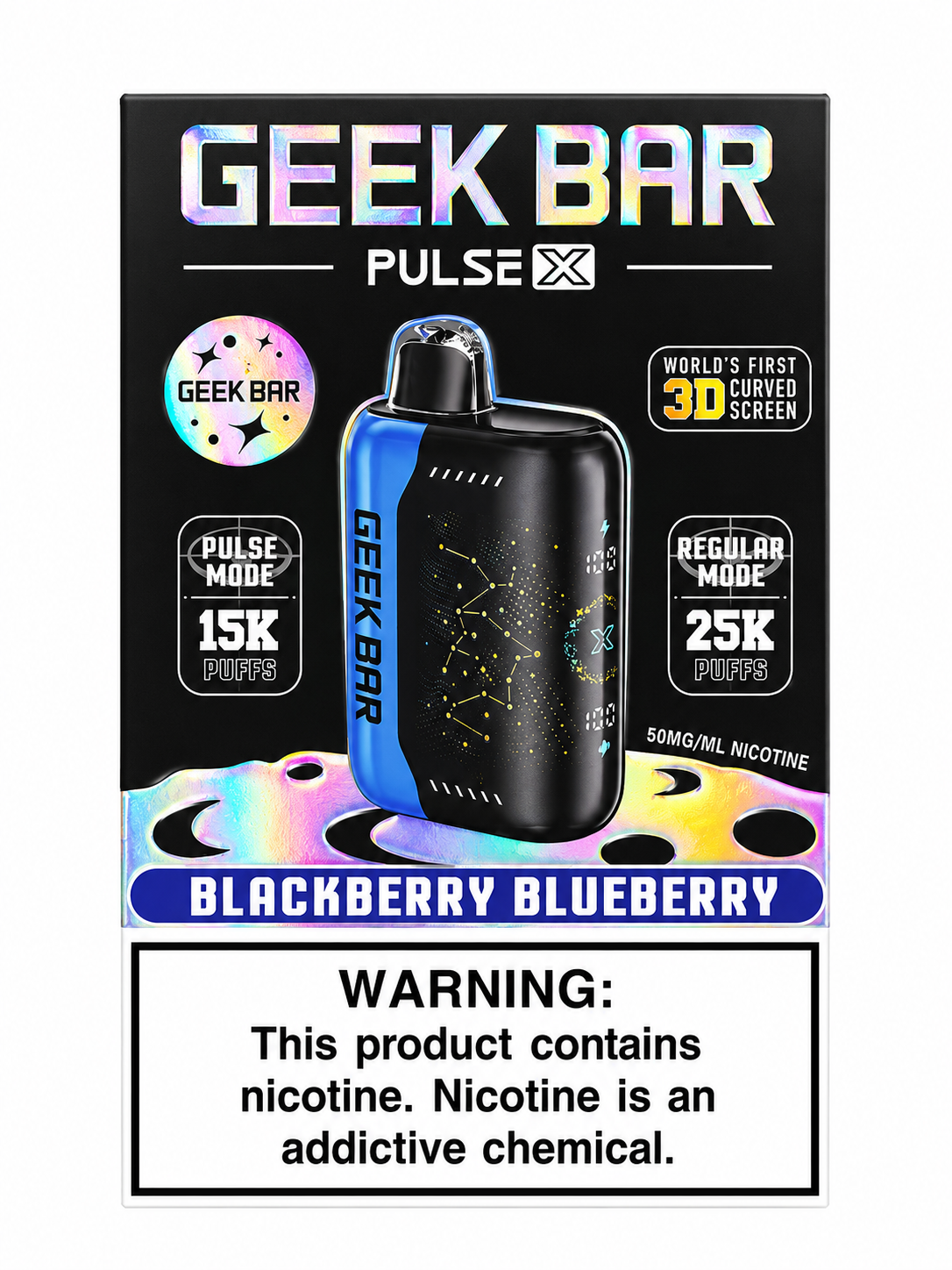 Geek Bar 25K Blackberry Blueberry