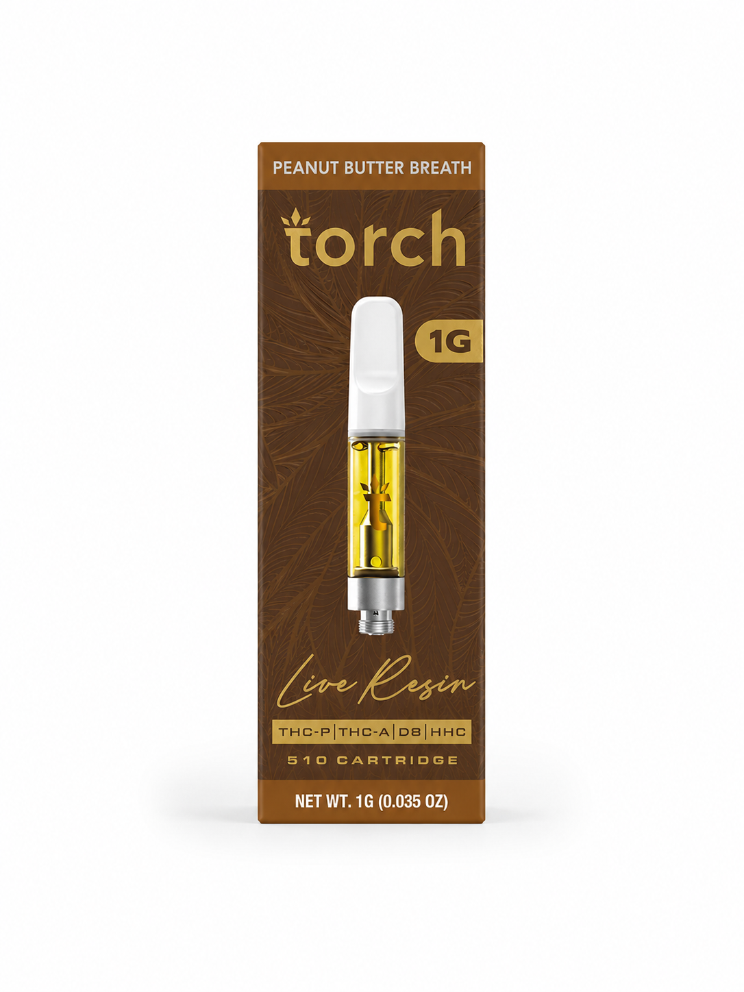 Torch 1g THCA Live Resin Blend Cartridge - Peanut Butter Breath