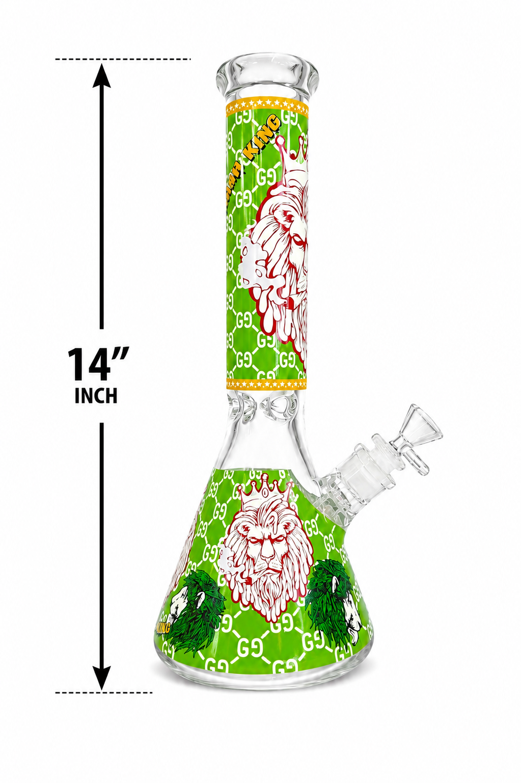 Glass Bong With Pipe #3