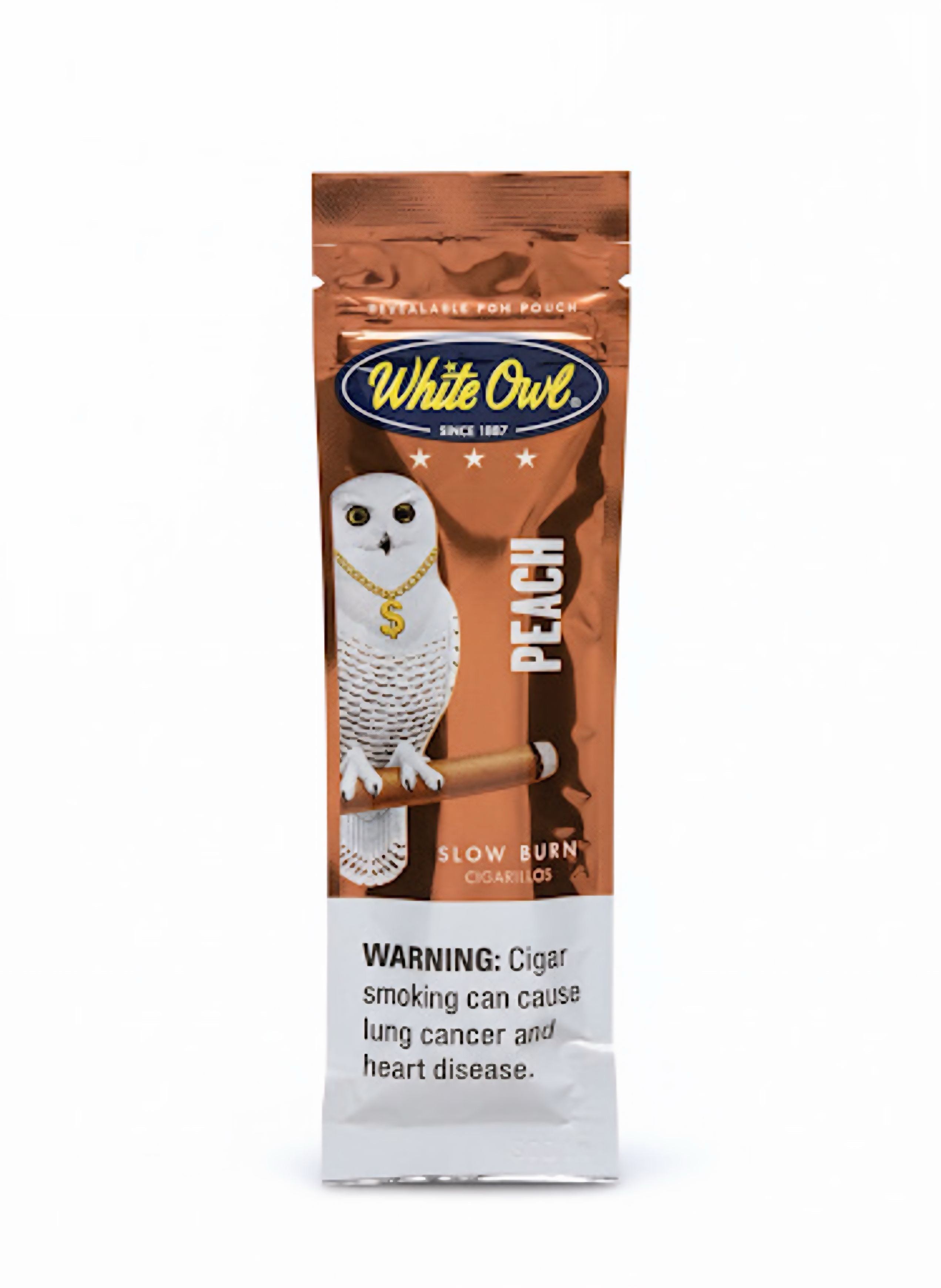 White Owl Peach 2pk