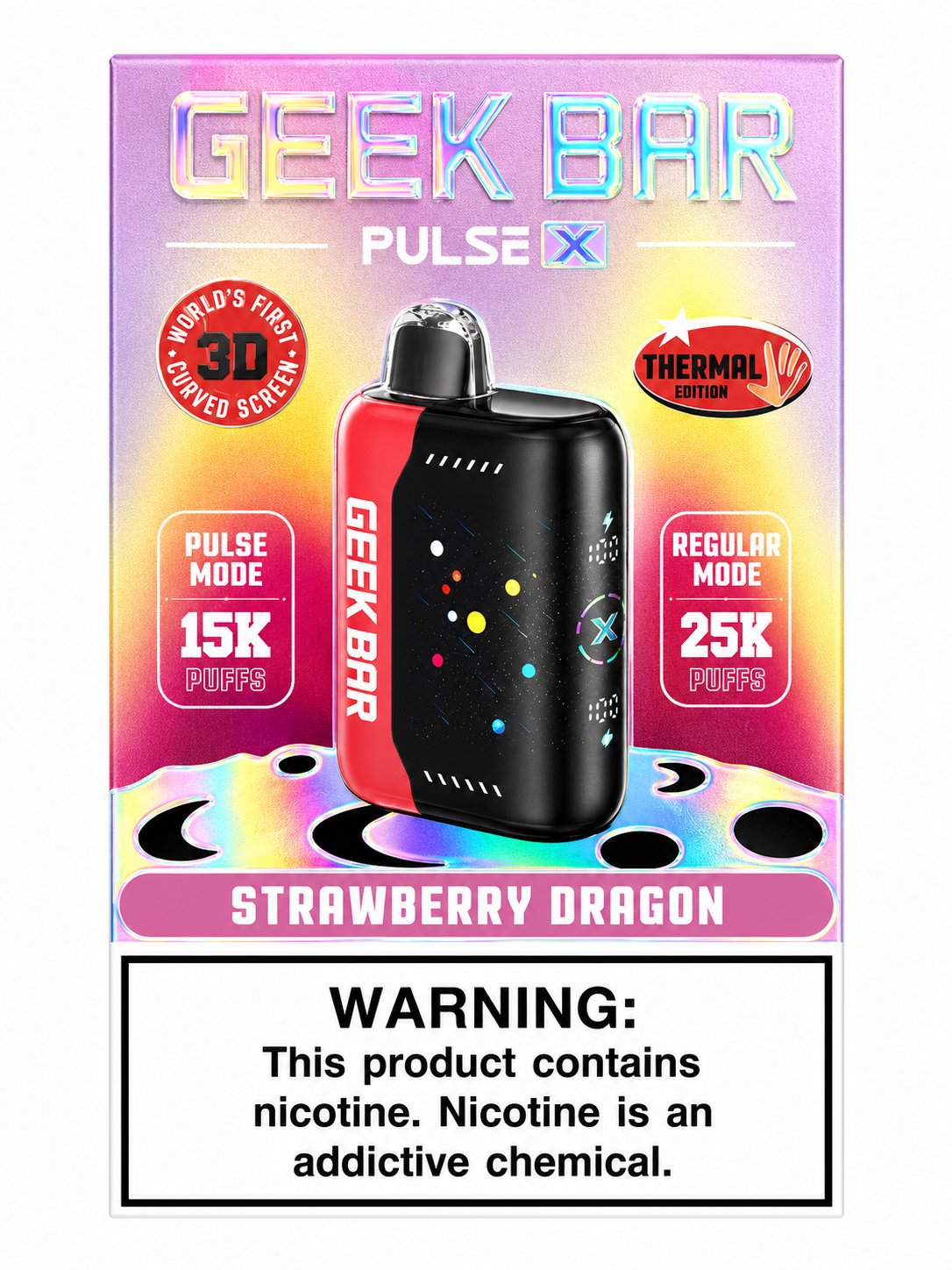Geek Bar 25K Strawberry Dragon