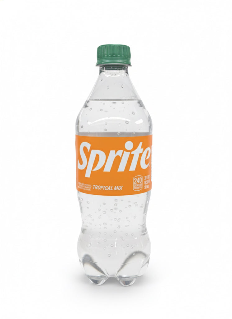 Sprite Tropical Mix Lemon Lime Soda Pop, 20 fl oz