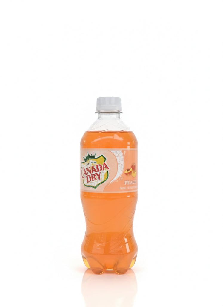 Canada Dry Peach Ginger Ale, 20 Fl Oz