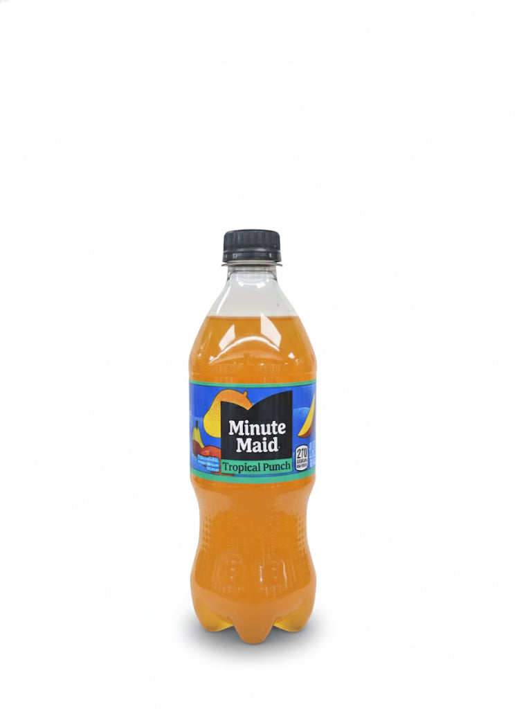 Minute Maid Tropical Punch Juice Drink Bottles, 20 fl oz