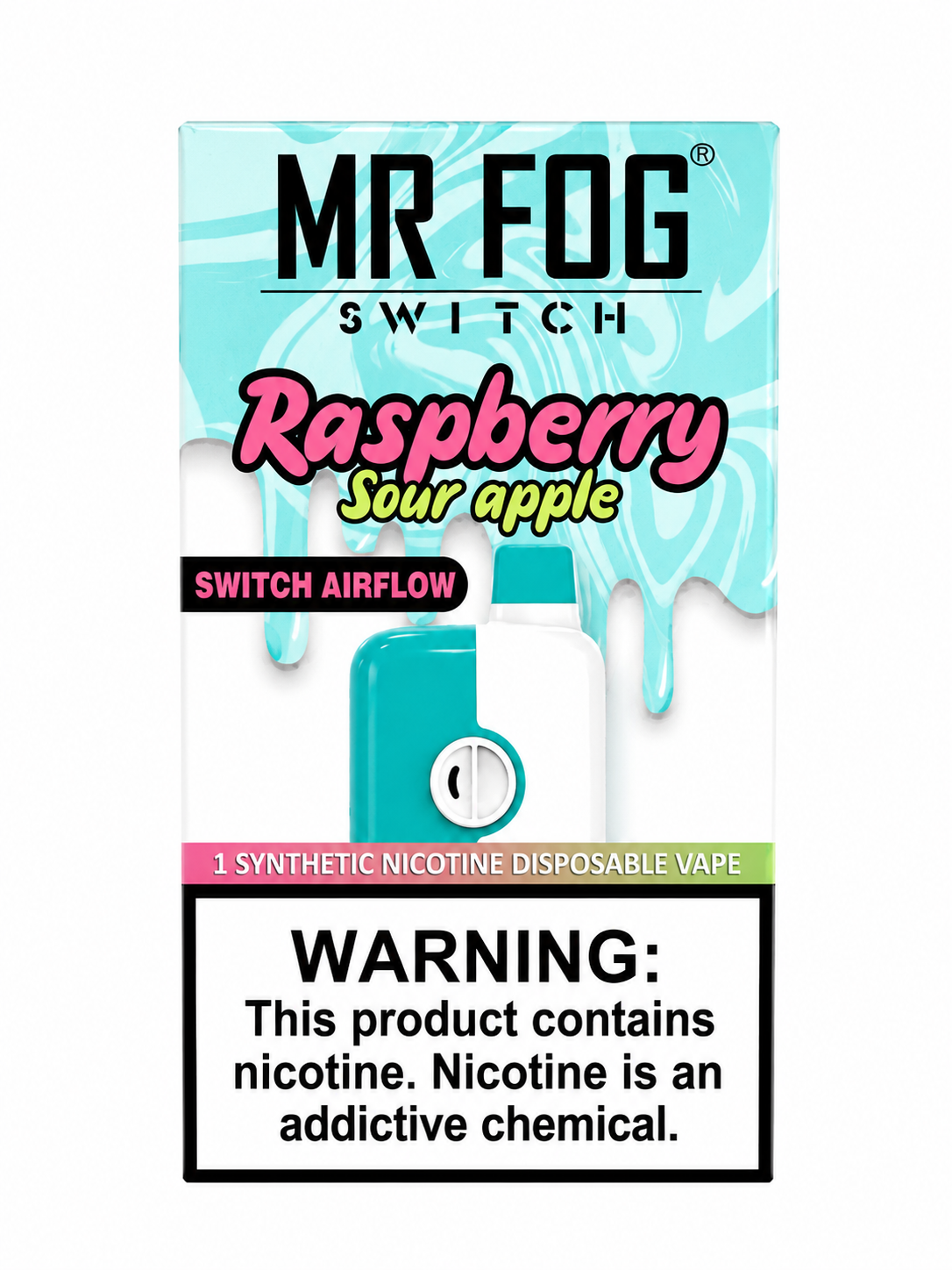 Mr Fog 5500 Raspberry Sour Apple