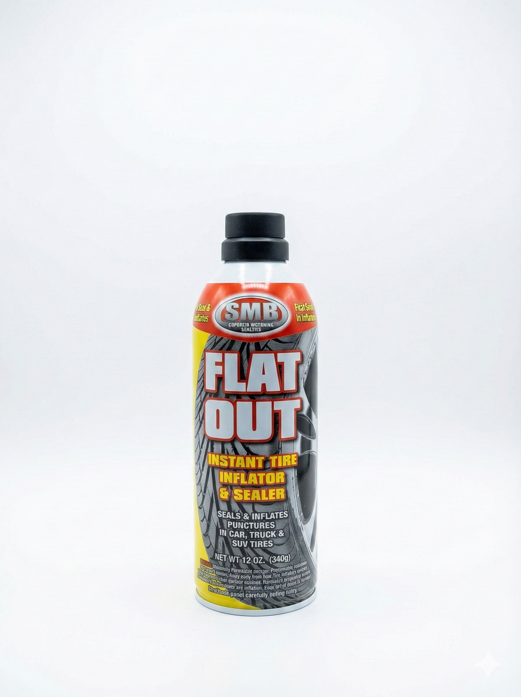 SMB Flat Out Instant Tire Inflator & Sealer
