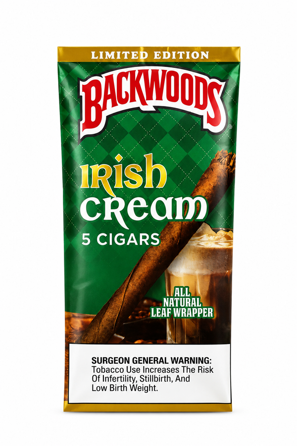 Backwoods Irish Cream 5PK