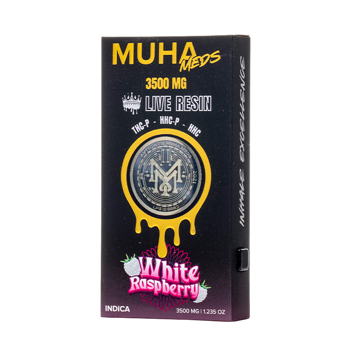 Muha Meds White Raspberry Indica 3.5G Disposable