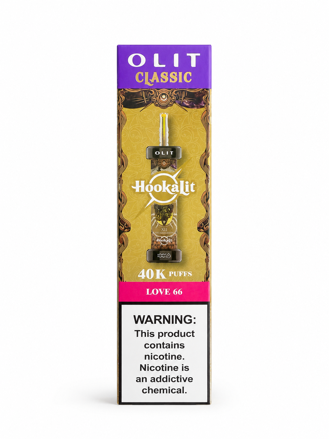 Olit Hookah Lit 40K Love 66