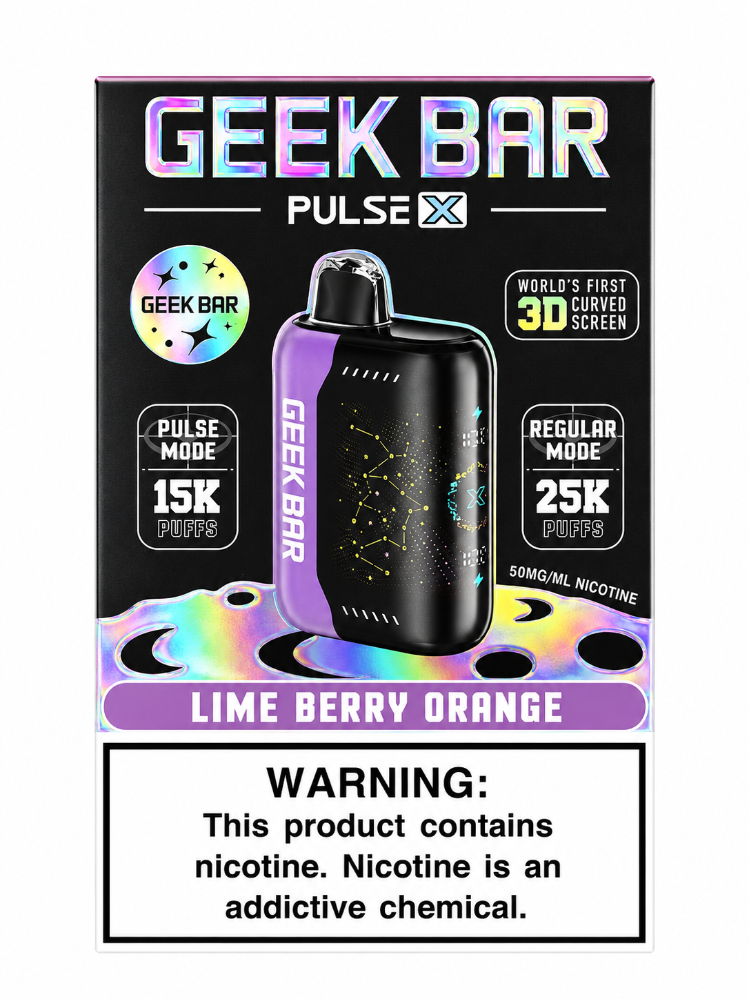 Geek Bar 25K Lime Berry Orange