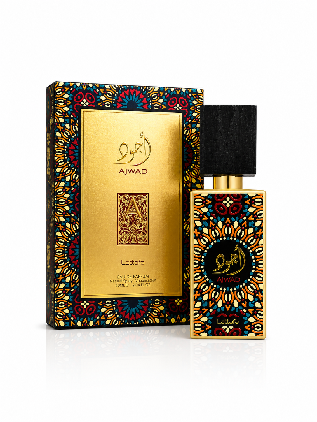 Lattafa Ajwad for Unisex Eau de Perfume, 2.04 Oz 60 ml