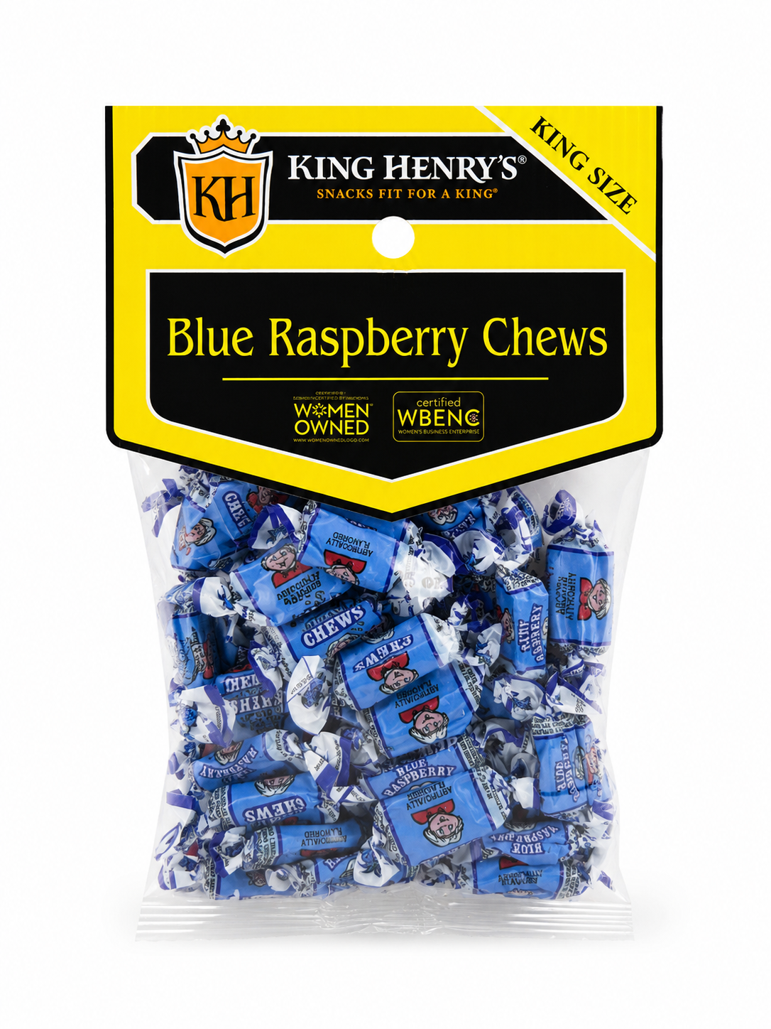 King Henry’s Blue Raspberry Chews