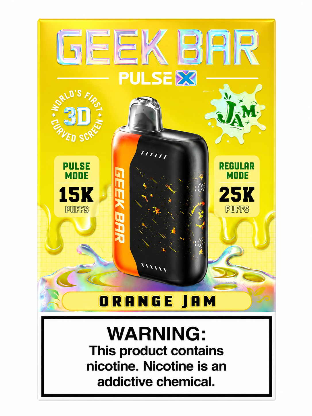 Geek Bar 25K Orange Jam