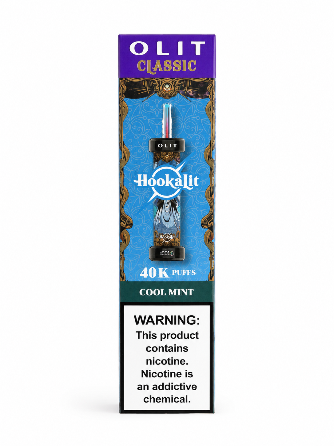 Olit Hookah Lit 40K Cool Mint