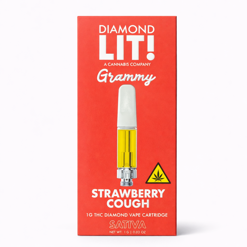 Lit! Grammy Thc-A Cartridge - 1G Strawberry Cough Sativa