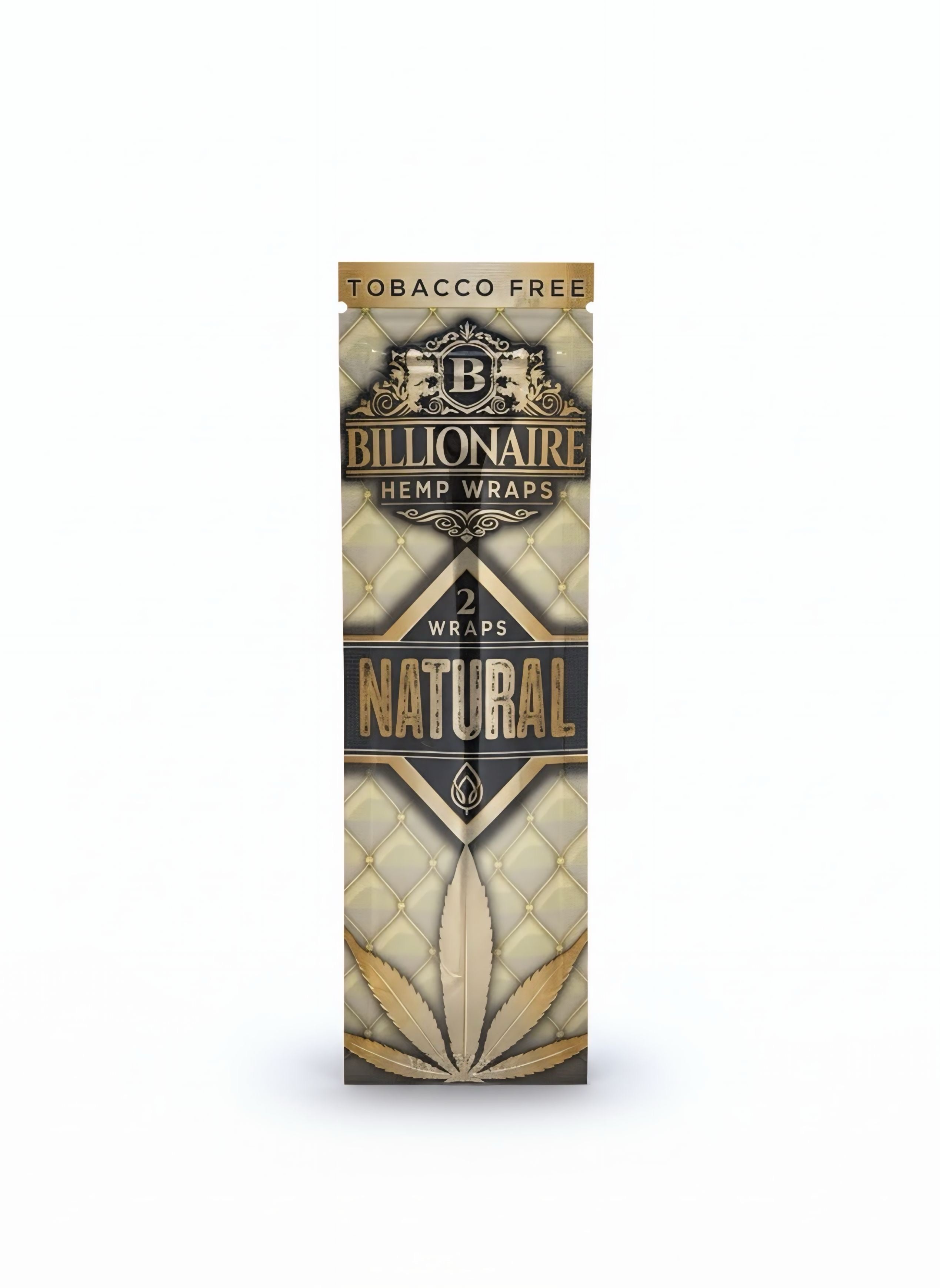 Billionaire Hemp Wrape Natural 2PK