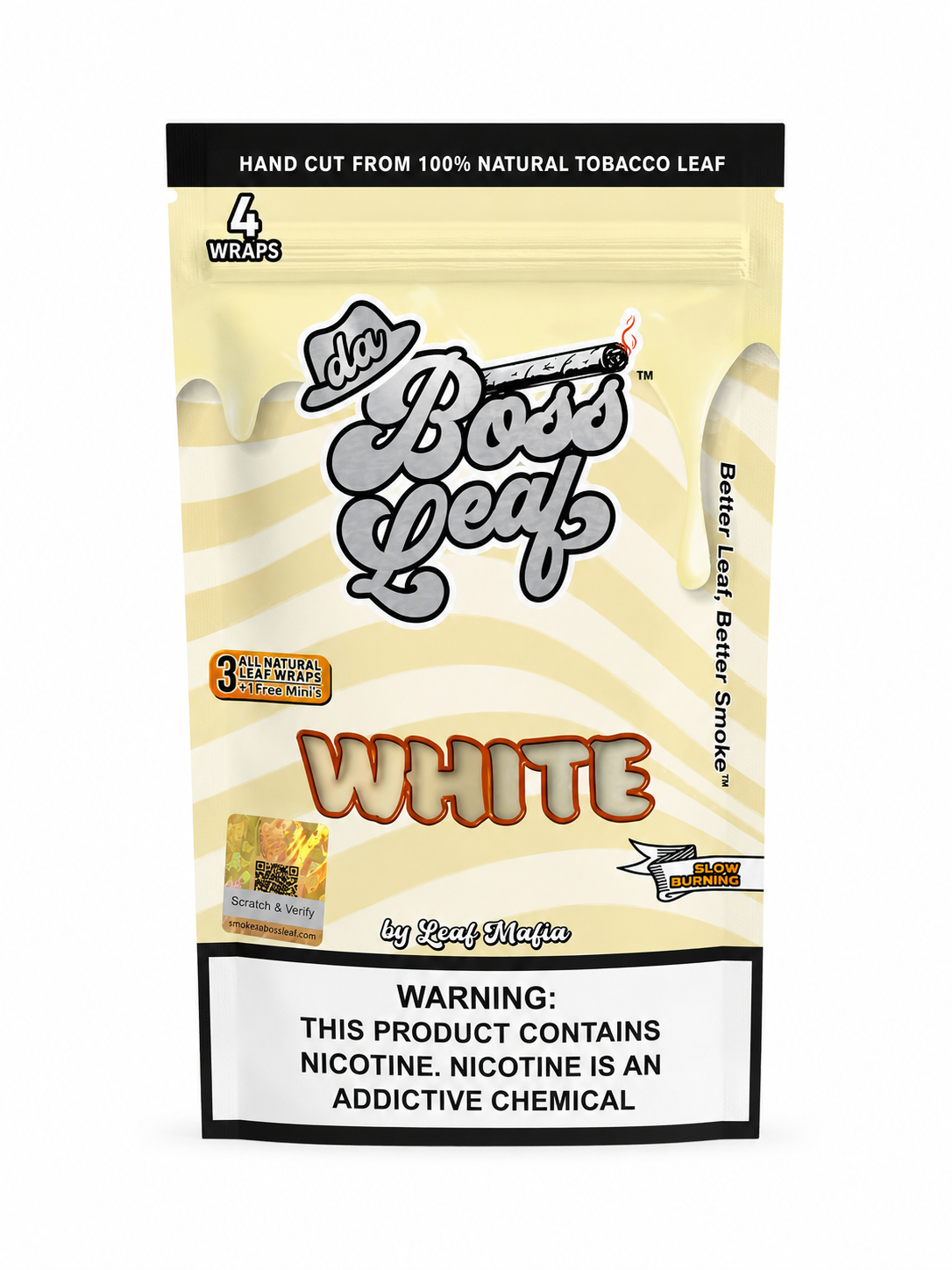 Da Boss Leaf White 4Pk
