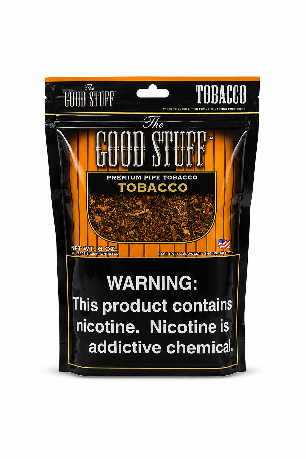 Good Stuff Tobacco Pipe Tobacco 6 oz. Bag