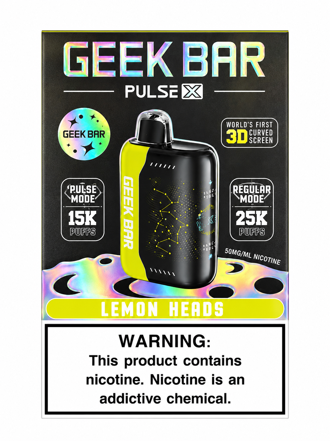 Geek Bar 25K Lemon Heads