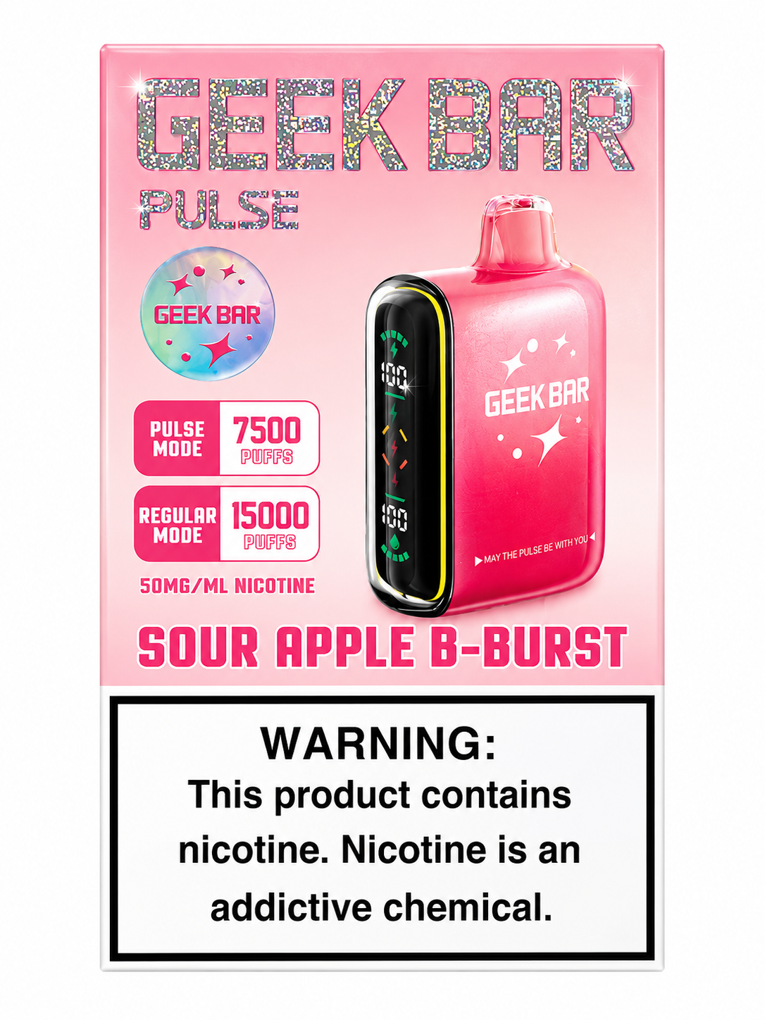 Geek Bar 15K Sour Apple B-Burst