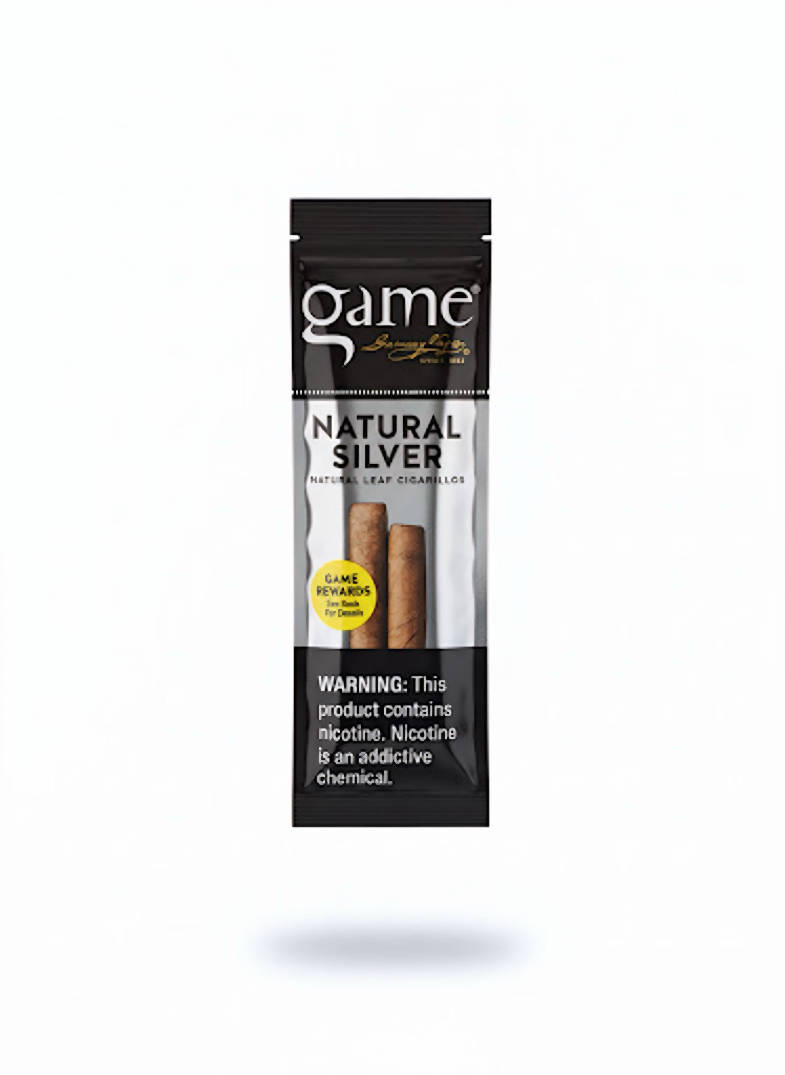 Game Cigar Natural Silver 2PK