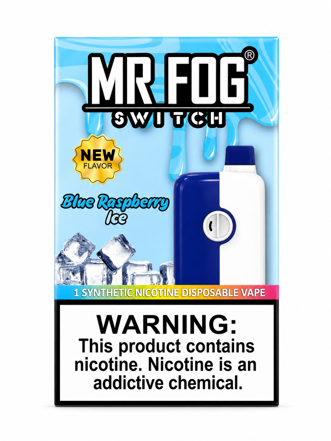 Mr Fog 5500 Blue Raspberry Ice