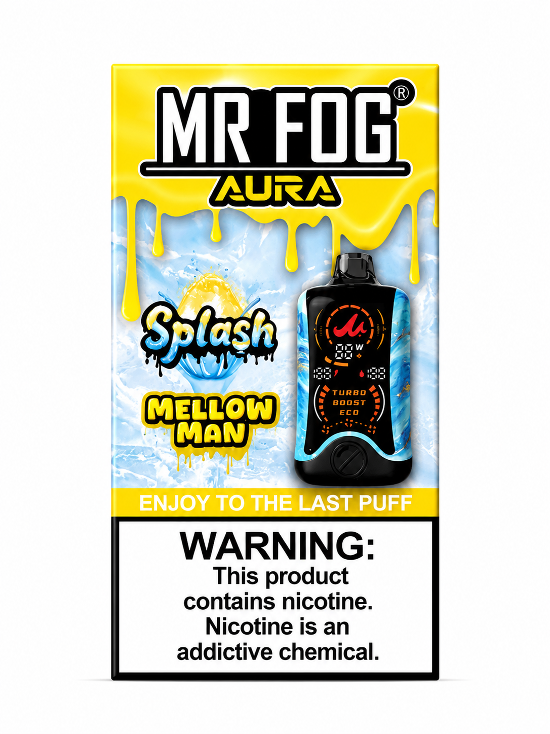 MR FOG AURA 60K Splash Mellon Man